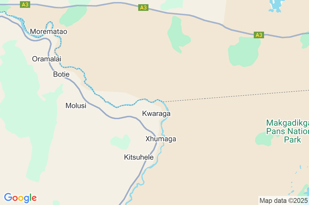 Moela Safari Lodge Area Map