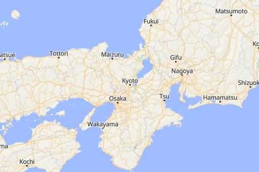 Map of Kyoto