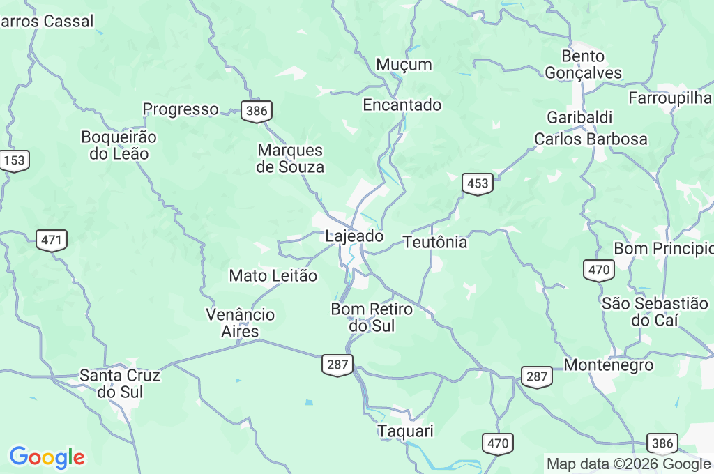 Avenida Décio Martins Costa Area Map