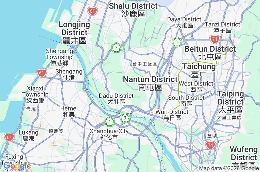 Wanggaoliao Night View Park Area Map Wanggaoliao Night View Park Area Map