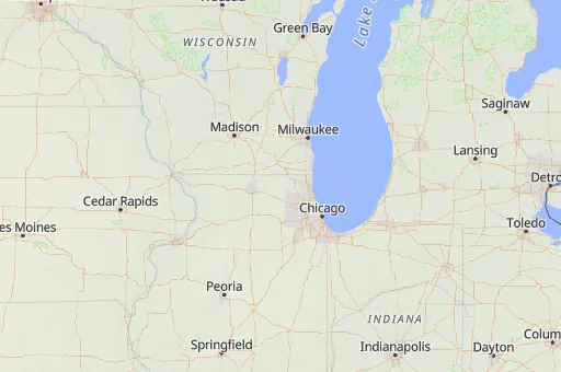 Map of McHenry County