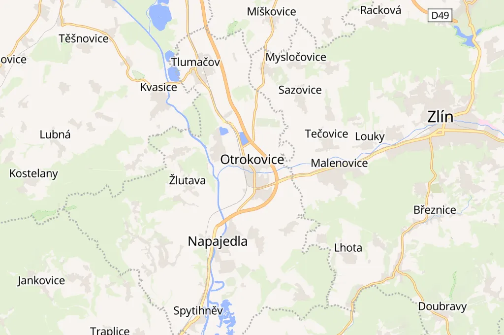 náměstí 3. května Area Map