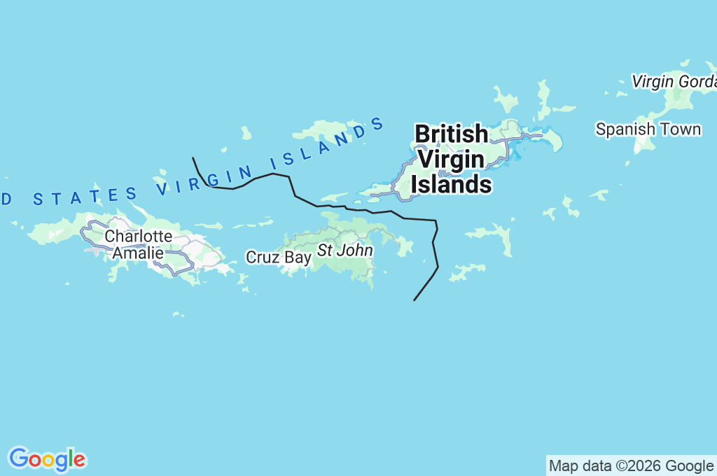 Coral Bay Area Map