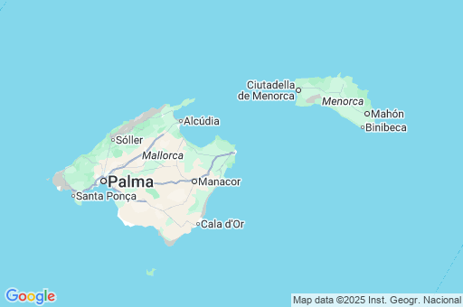 Map of Capdepera
