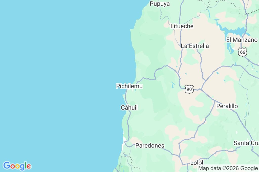 Pichilemu Area Map