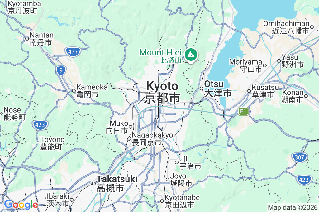Kyoto Station Area Map Kyoto Station Area Map
