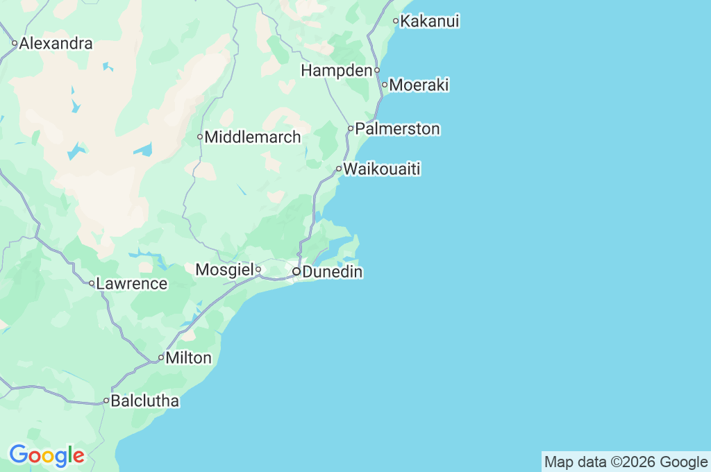 Taiaroa Head Area Map