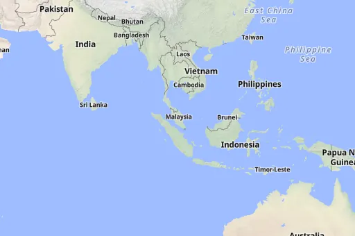 Map of Malaysia