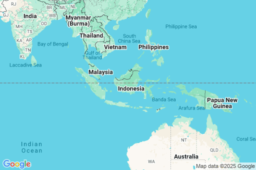 Map of Indonesia