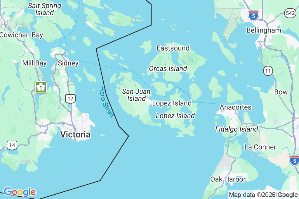 Port of Friday Harbor Area Map