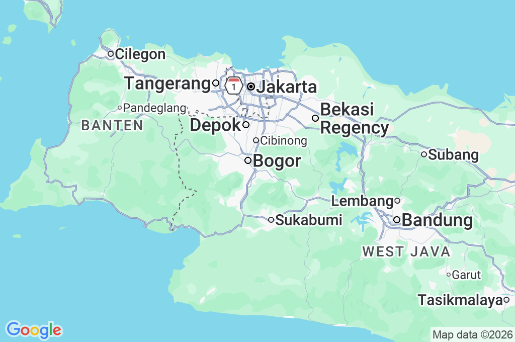 Simpang Gadog Area Map Simpang Gadog Area Map