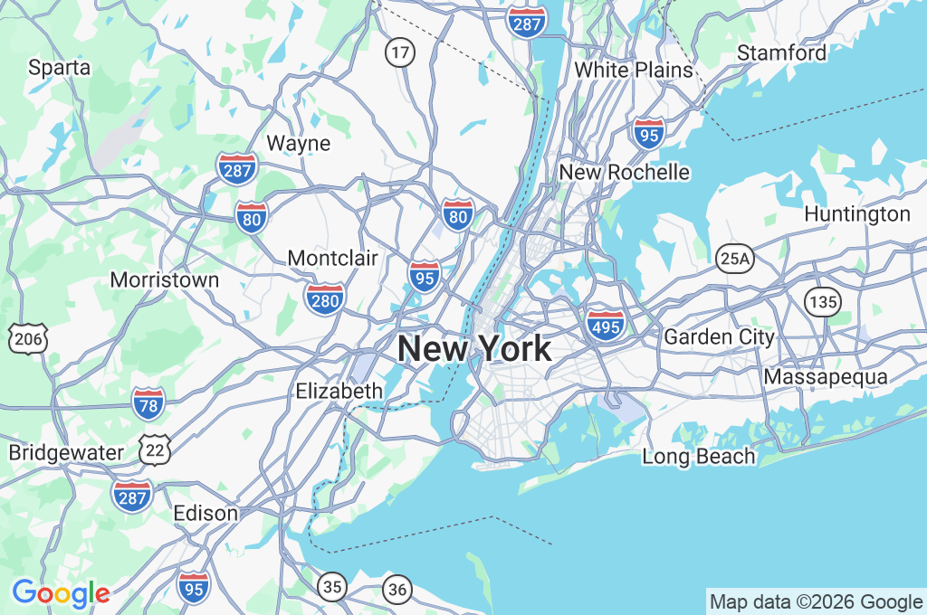 Lincoln Harbor Area Map