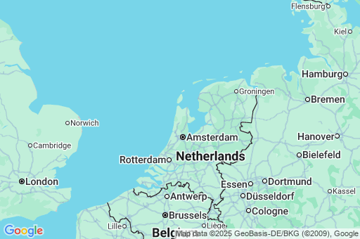 Map of North Holland