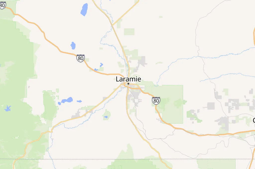 Laramie Railroad Depot Area Map Laramie Railroad Depot Area Map
