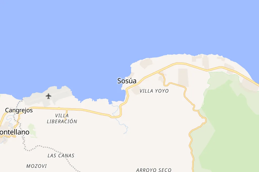 Sosúa Area Map Sosúa Area Map