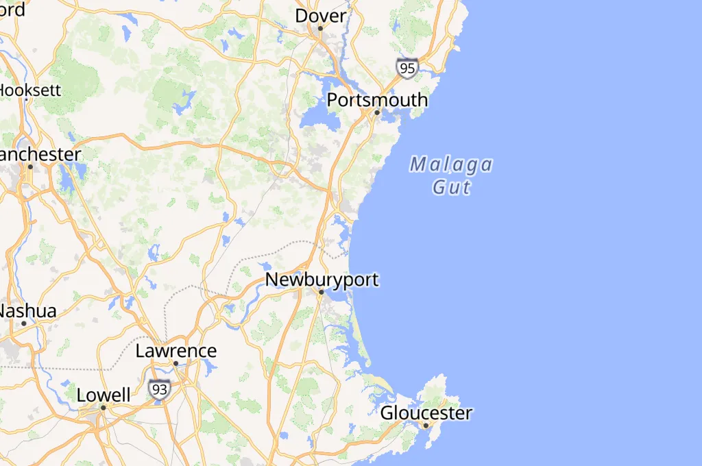 Hampton Beach Area Map Hampton Beach Area Map