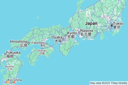 Map of Osaka Prefecture