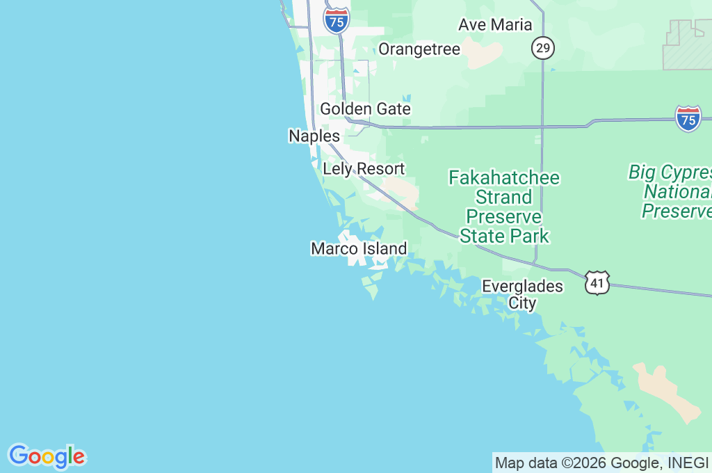 Marco Island Marina Area Map Marco Island Marina Area Map