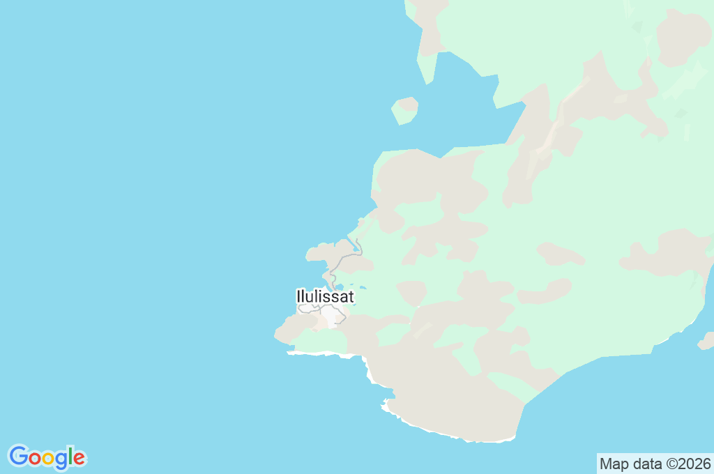 Ilulissat Airport Area Map