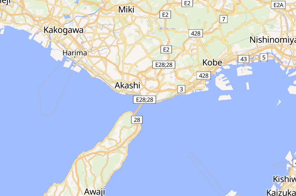 Kobe Doll Museum Area Map Kobe Doll Museum Area Map