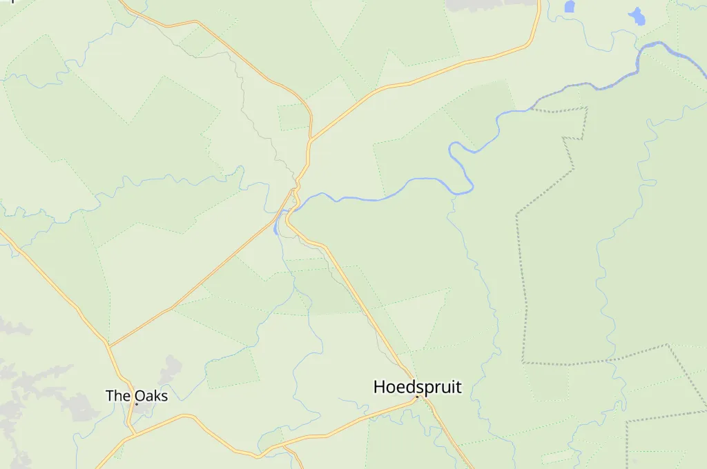 Olifants River Area Map Olifants River Area Map
