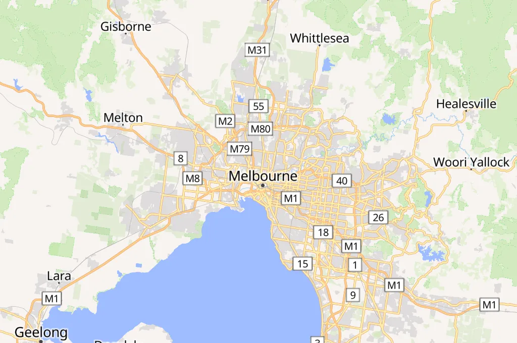 Melbourne Zoo Area Map Melbourne Zoo Area Map