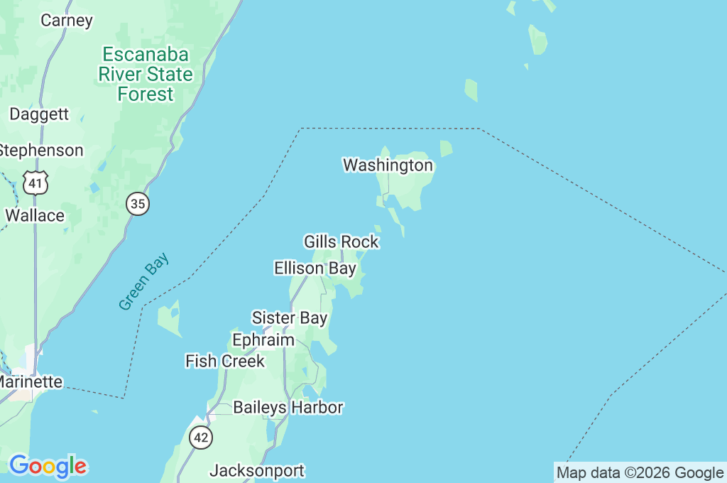 Northport Pier Area Map