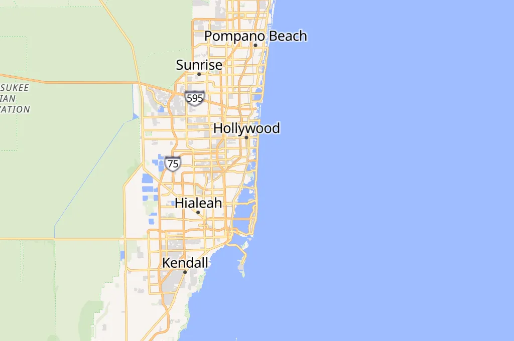 Sunny Isles Beach Area Map Sunny Isles Beach Area Map