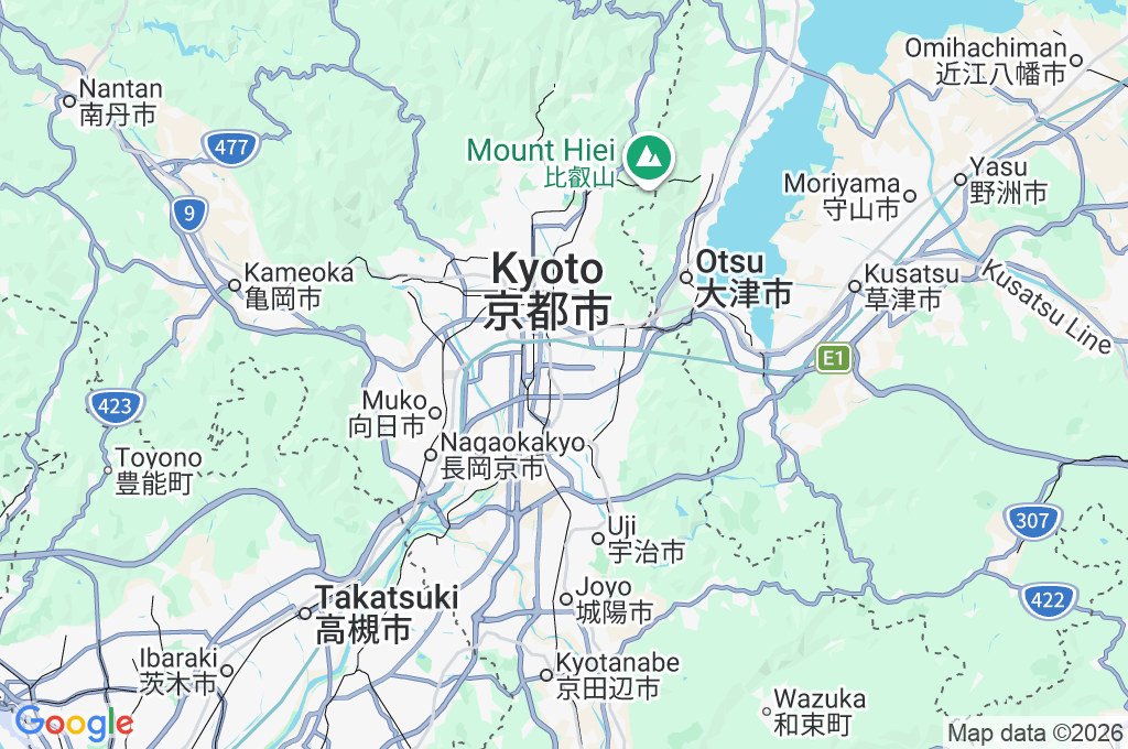 Fushimi Inari Taisha Area Map Fushimi Inari Taisha Area Map