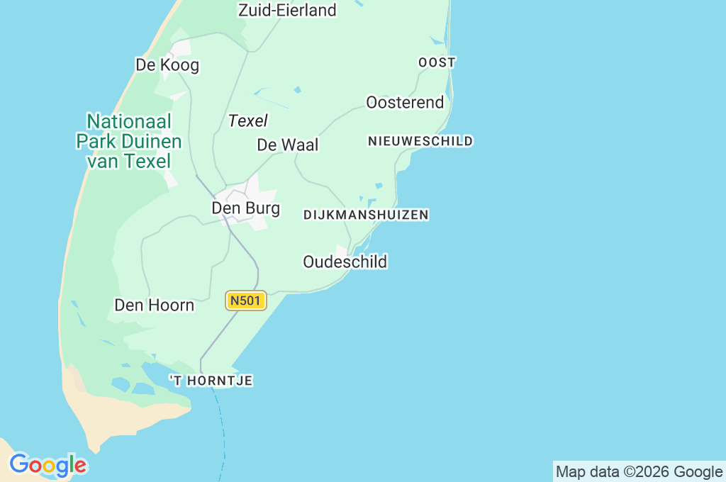 Oudeschild Area Map Oudeschild Area Map
