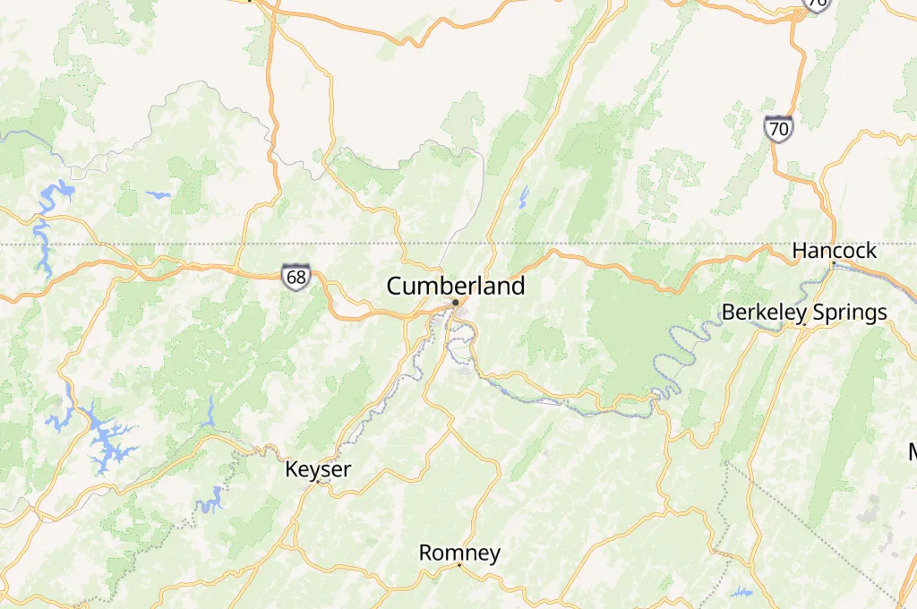 Cumberland Station Area Map