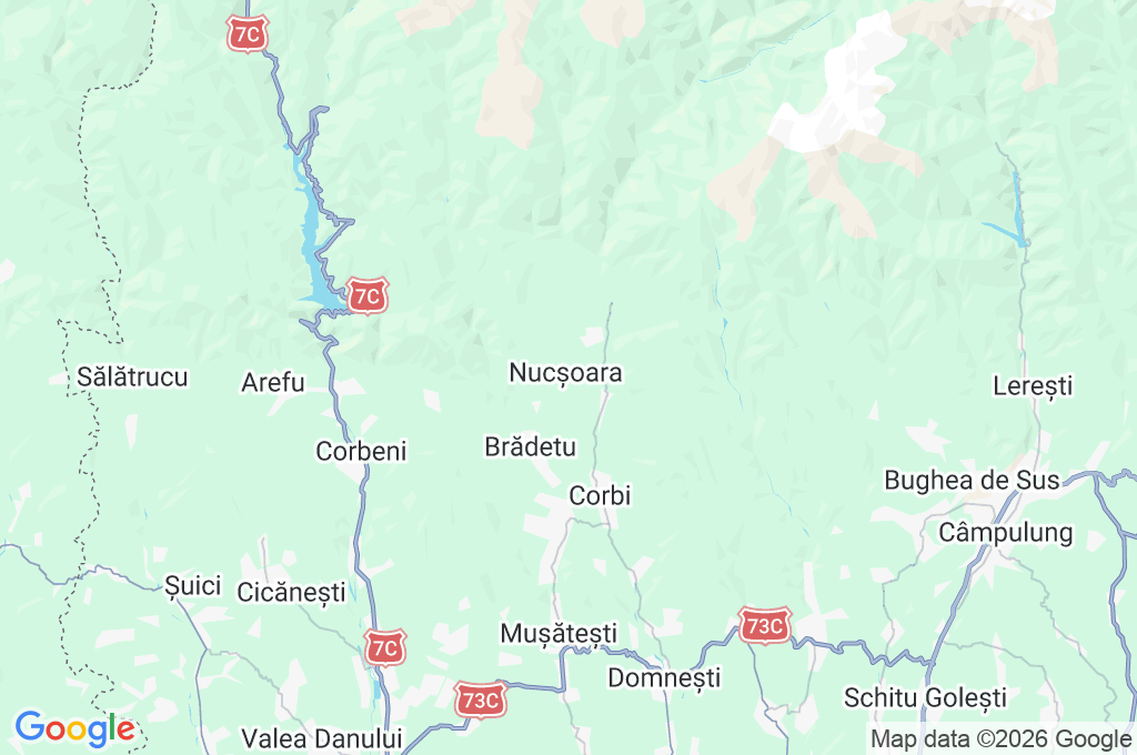 Lacul Învârtită Area Map