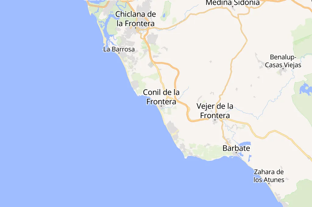 Playa de la Fontanilla Area Map