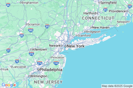 Map of New York County