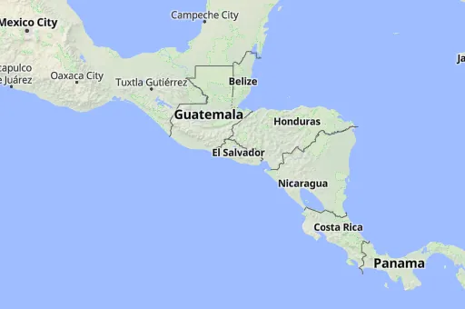 Map of El Salvador