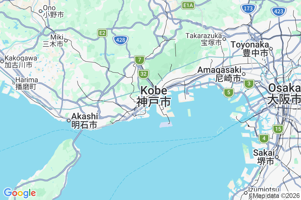 Meriken Park Area Map Meriken Park Area Map