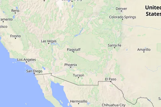 Map of Arizona