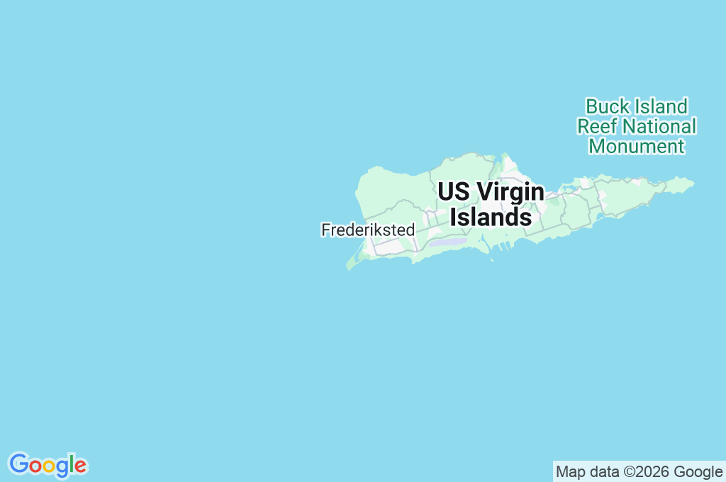 Frederiksted Area Map