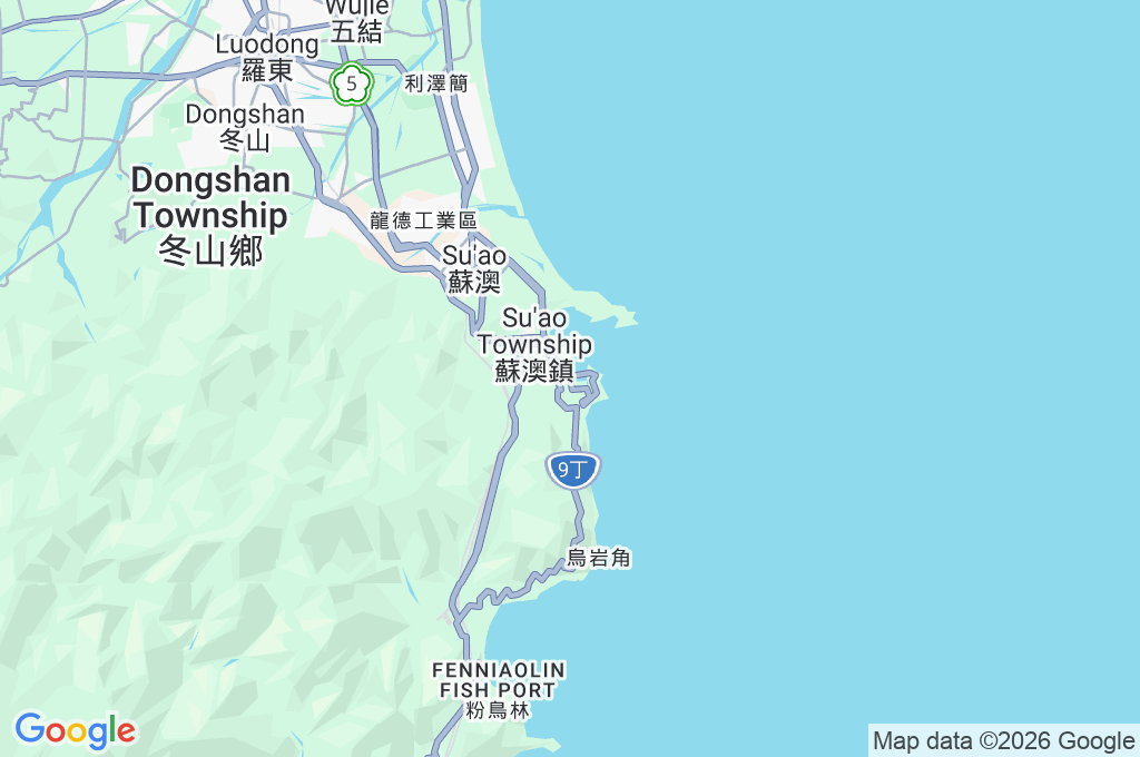 Nanfang'ao Jin'an Temple Area Map Nanfang'ao Jin'an Temple Area Map