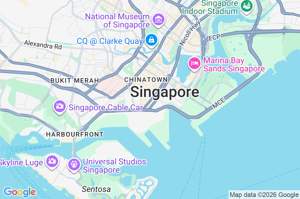 Tanjong Pagar Area Map Tanjong Pagar Area Map