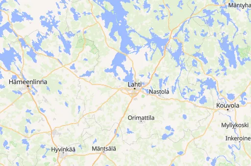 Map of Hollola