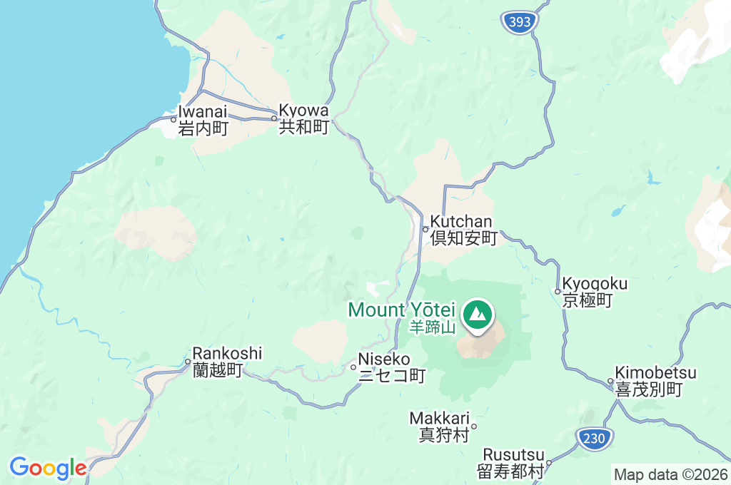 Niseko Hanazono Resort Area Map Niseko Hanazono Resort Area Map
