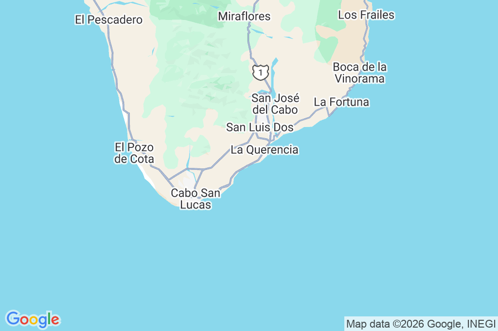 Mio Beach Area Map