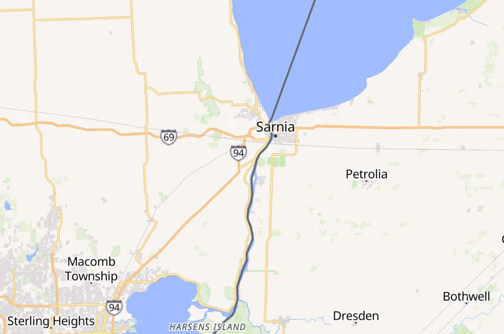 Marysville Area Map