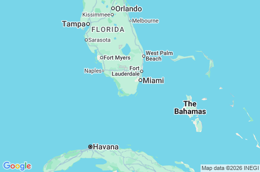 Map of Miami-Dade County