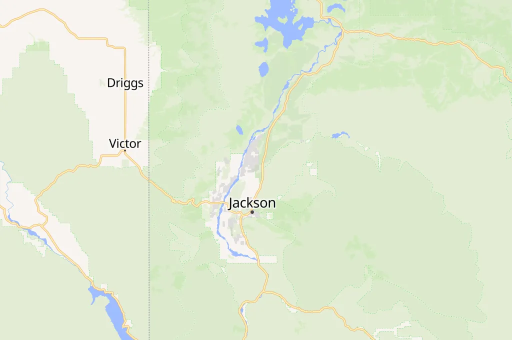 Jackson Hole Golf & Tennis Club Area Map