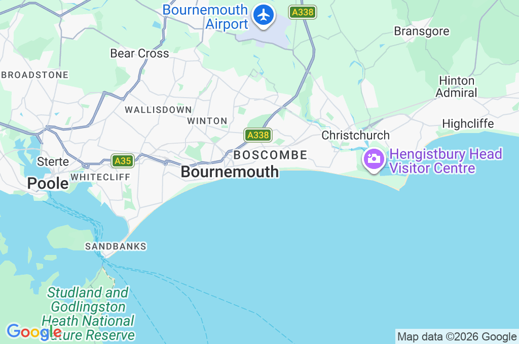 Boscombe Beach Area Map Boscombe Beach Area Map