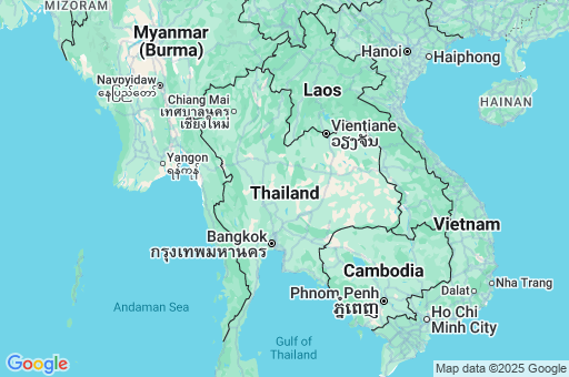 Map of Thailand