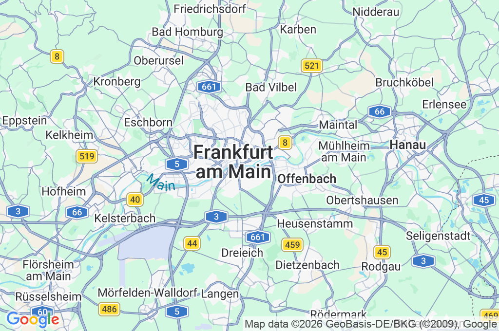 Deutschherrnbrücke Area Map Deutschherrnbrücke Area Map