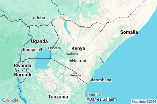 Map of Kenya